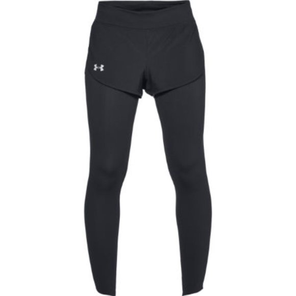 Under Armour Pants - Under Armour Speedpocket 2-in-1 Runner Crop Shorts